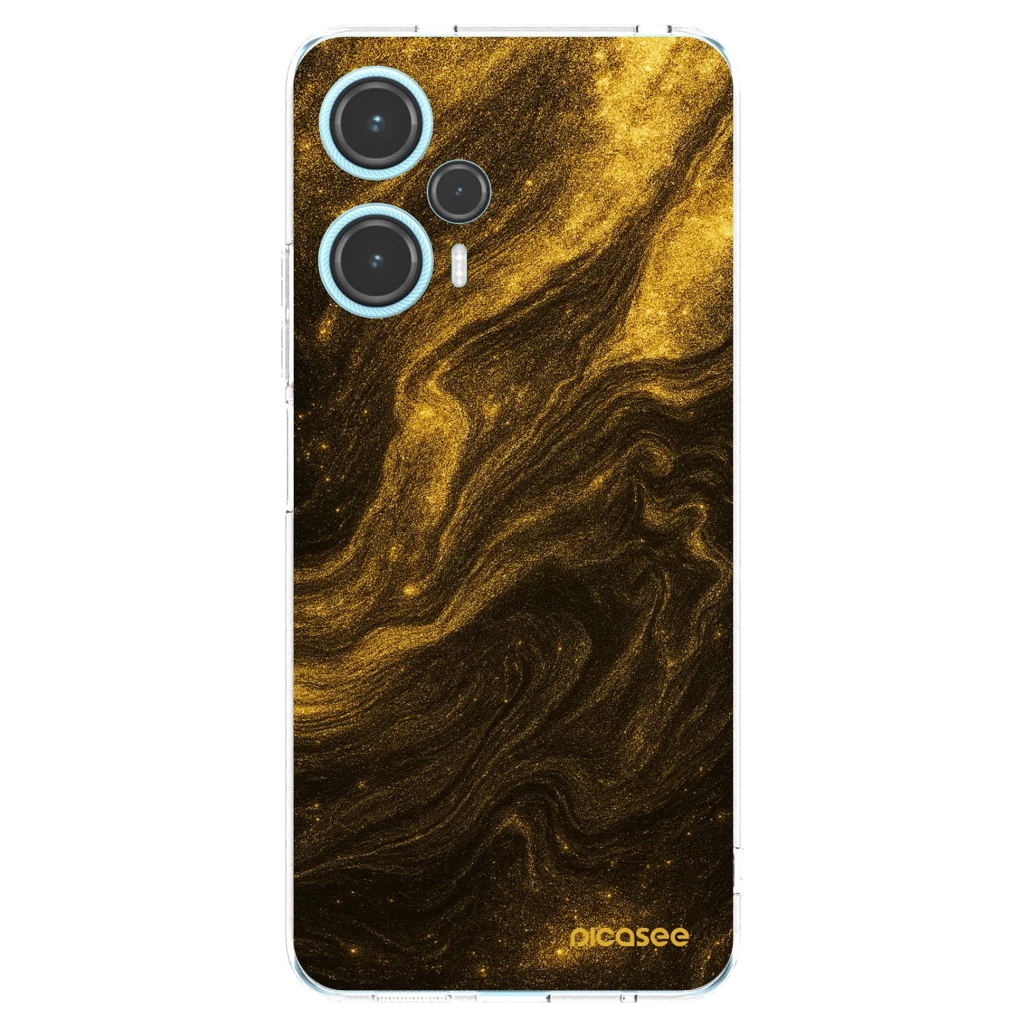Picasee silikonski prozorni ovitek za Xiaomi Poco F5 - Black