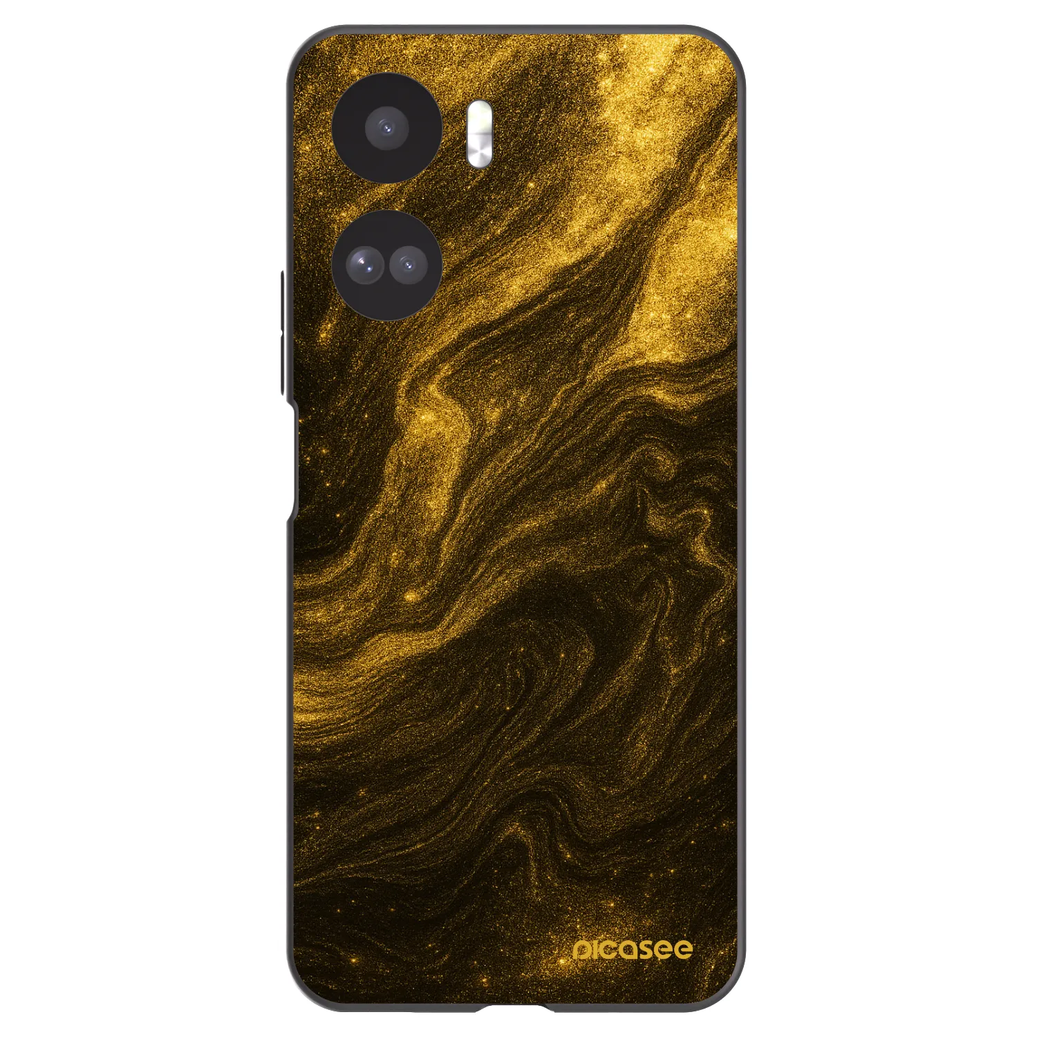 Picasee silikonski črni ovitek za Honor 90 Lite 5G - Black
