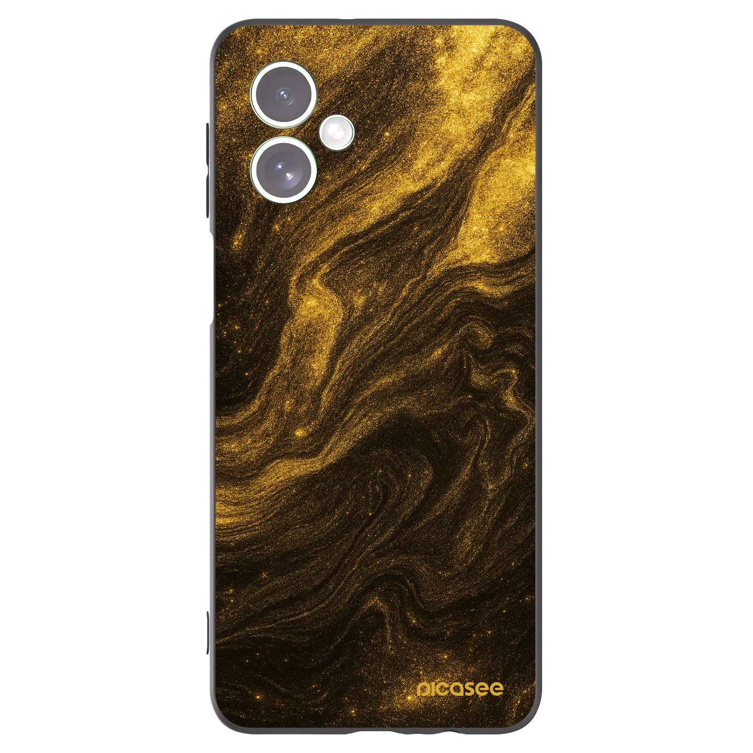 Picasee silikonski črni ovitek za Motorola Moto G54 5G - Black