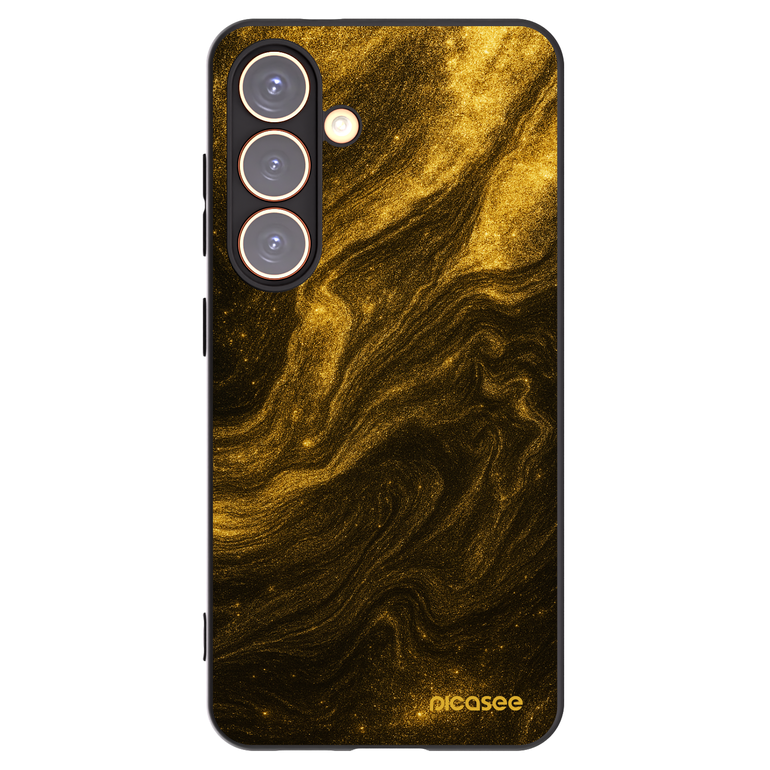 Picasee silikonski črni ovitek za Samsung Galaxy S24 S921B 5G - Black