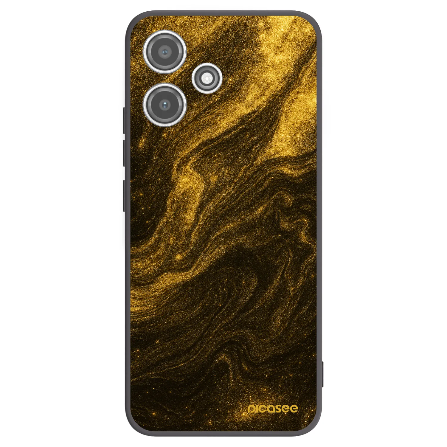 Picasee silikonski črni ovitek za Xiaomi Redmi 12 5G - Black