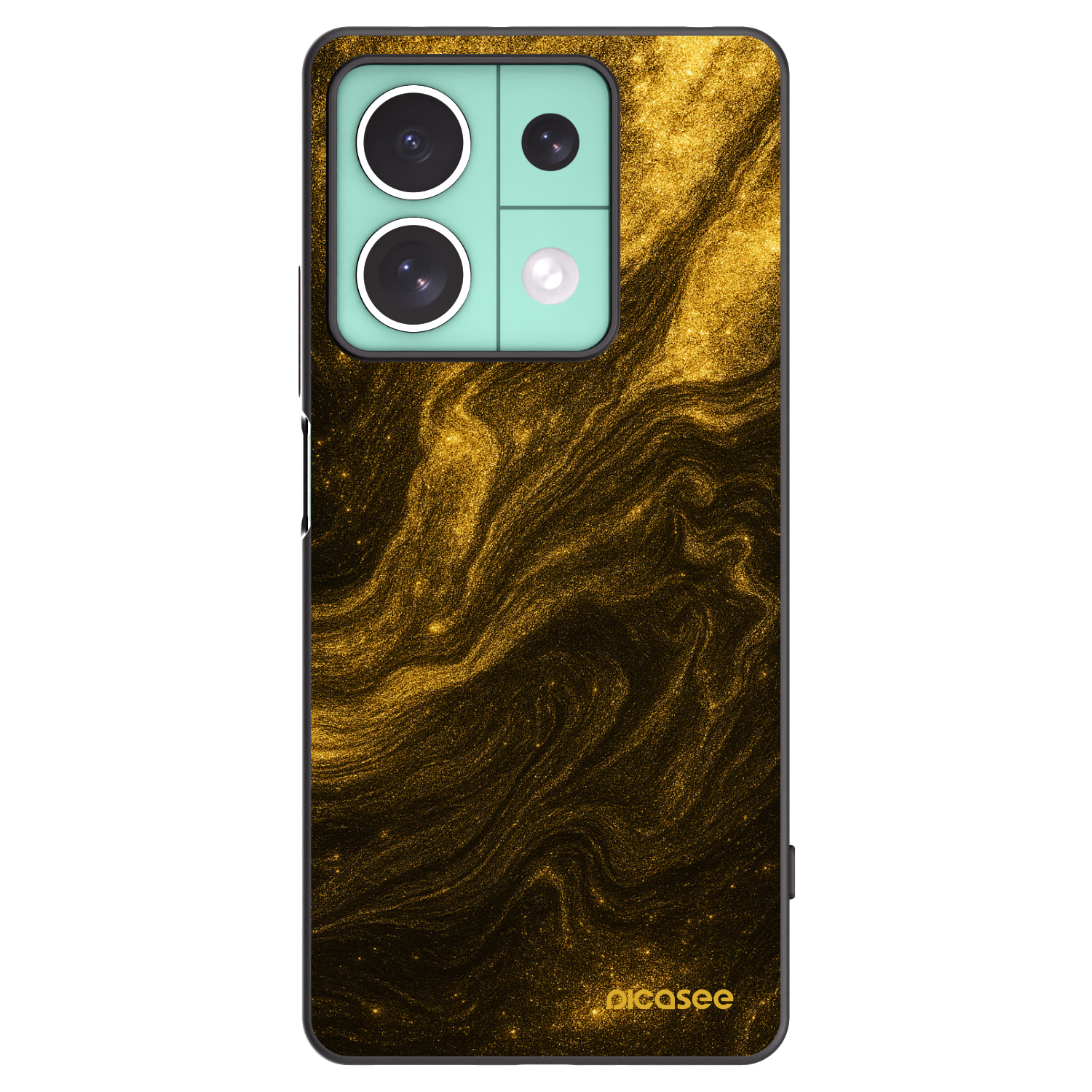 Picasee silikonski črni ovitek za Xiaomi Redmi Note 13 5G - Black