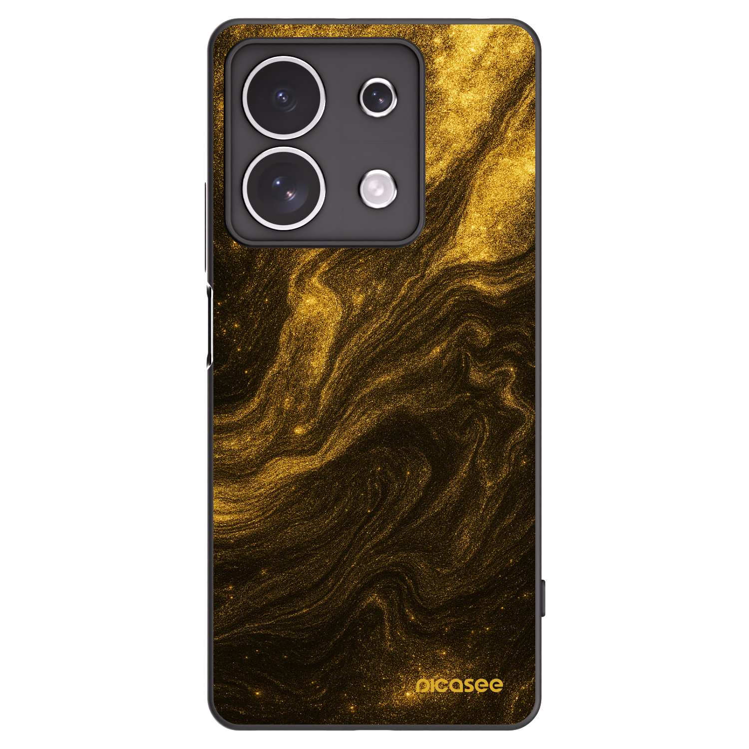 Picasee silikonski črni ovitek za Xiaomi Redmi Note 13 4G - Black