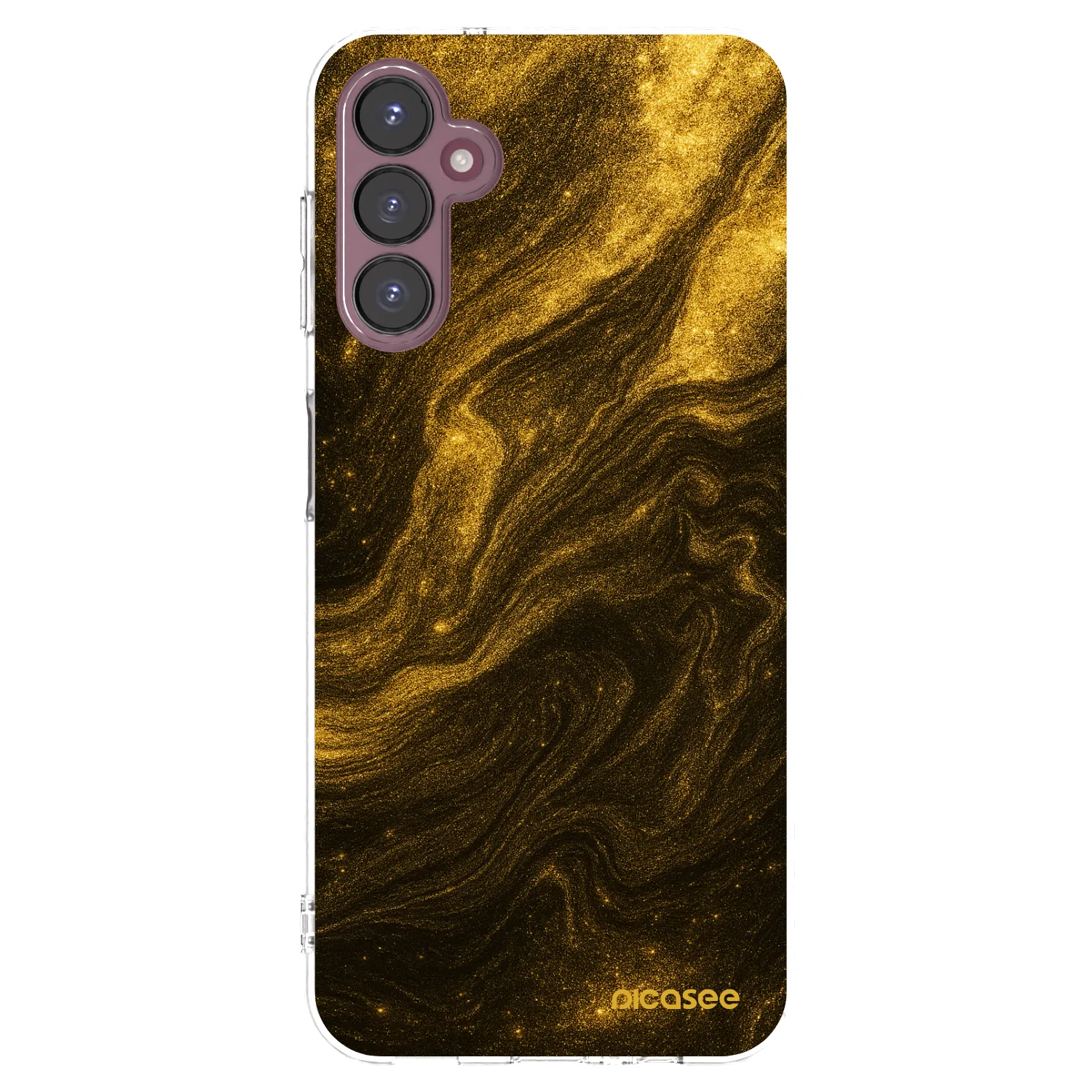 Picasee silikonski prozorni ovitek za Samsung Galaxy A05s A057G - Black