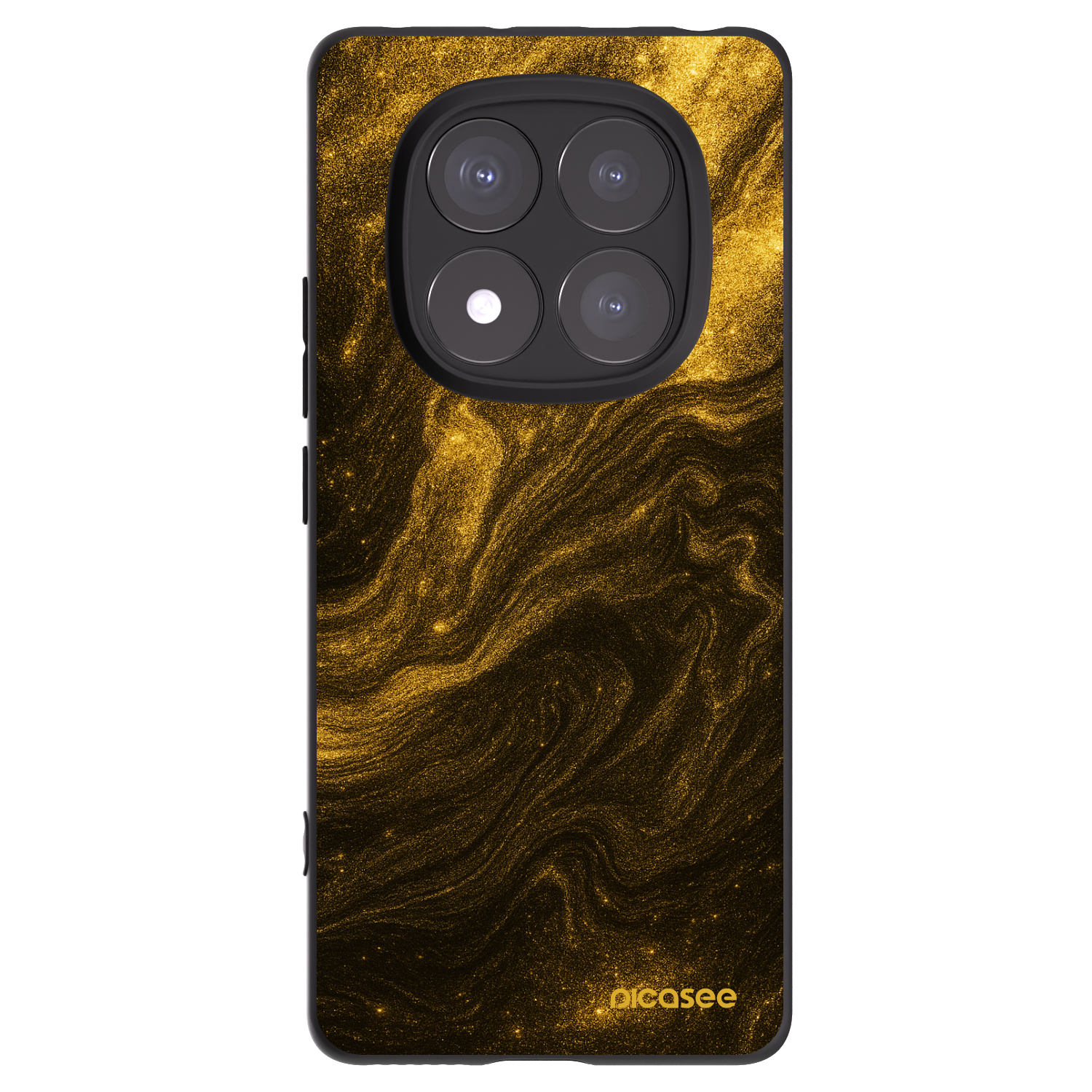 Picasee silikonski črni ovitek za Xiaomi Redmi Note 14 Pro+ 5G - Black