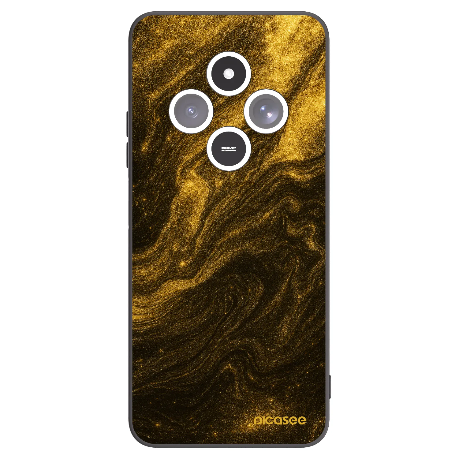 Picasee silikonski črni ovitek za Xiaomi Redmi 14C - Black