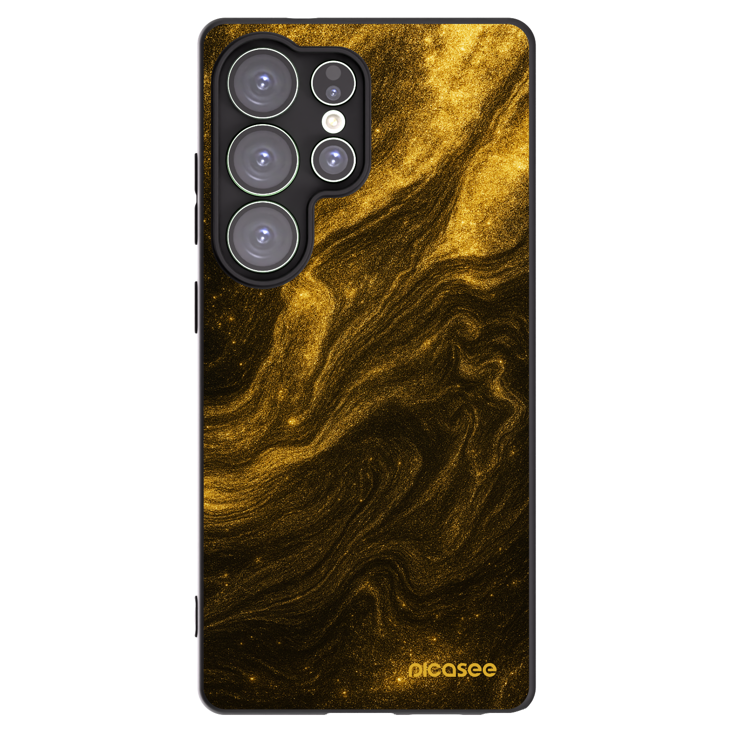 Picasee silikonski črni ovitek za Samsung Galaxy S25 Ultra 5G - Black