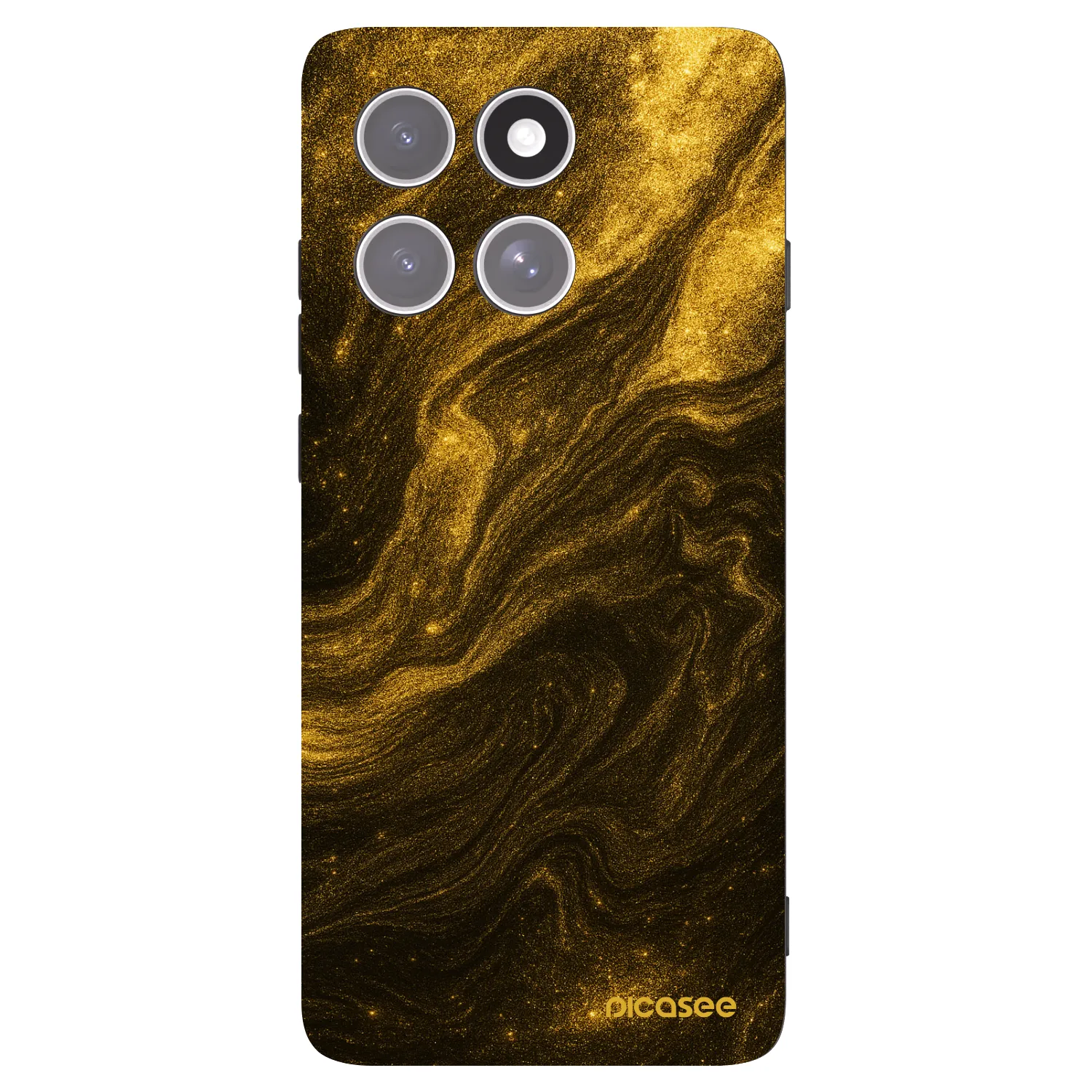 Picasee silikonski črni ovitek za Motorola Edge 60 Pro - Black