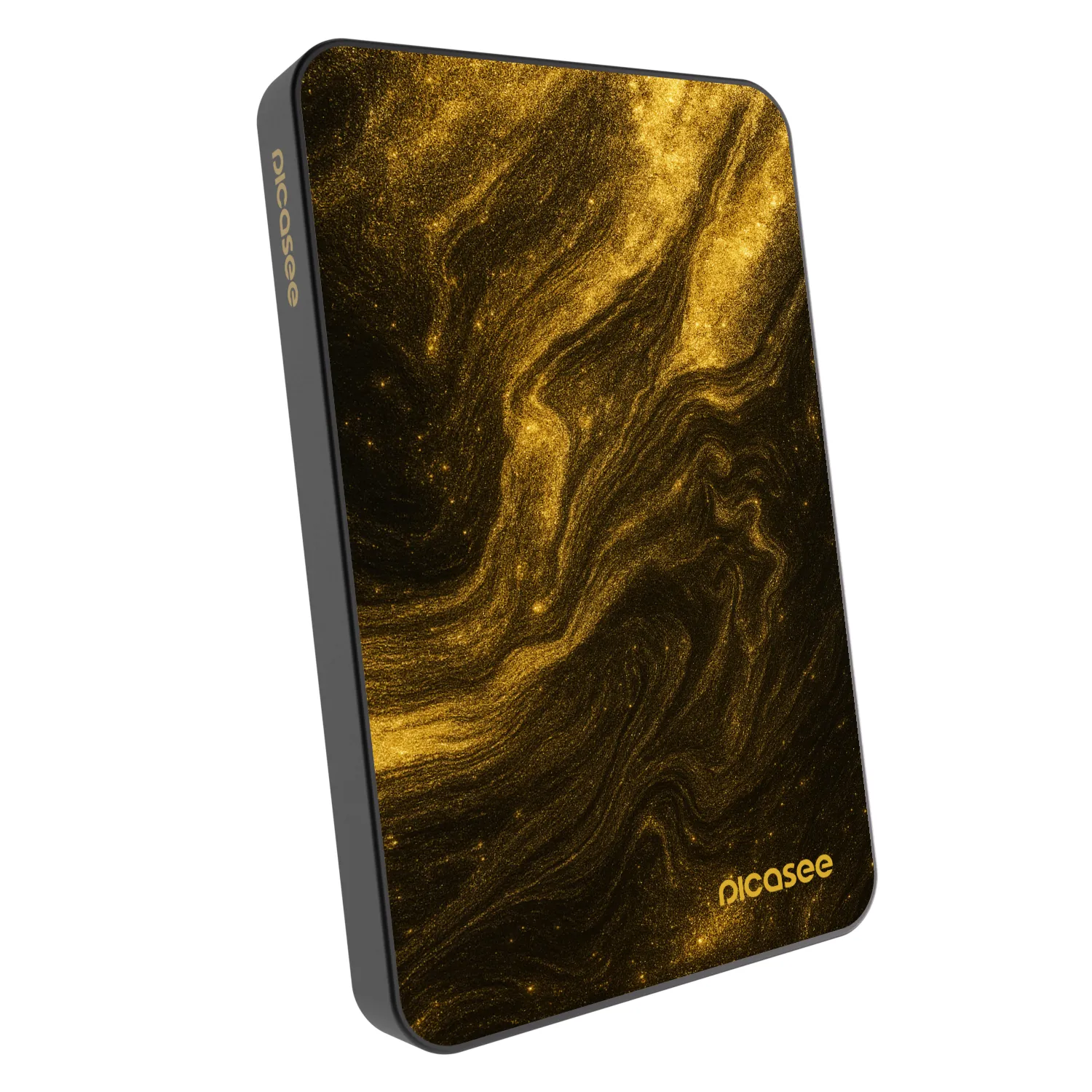 Picasee Prenosna baterija z MagSafe 5 000 mAh Siva - Black