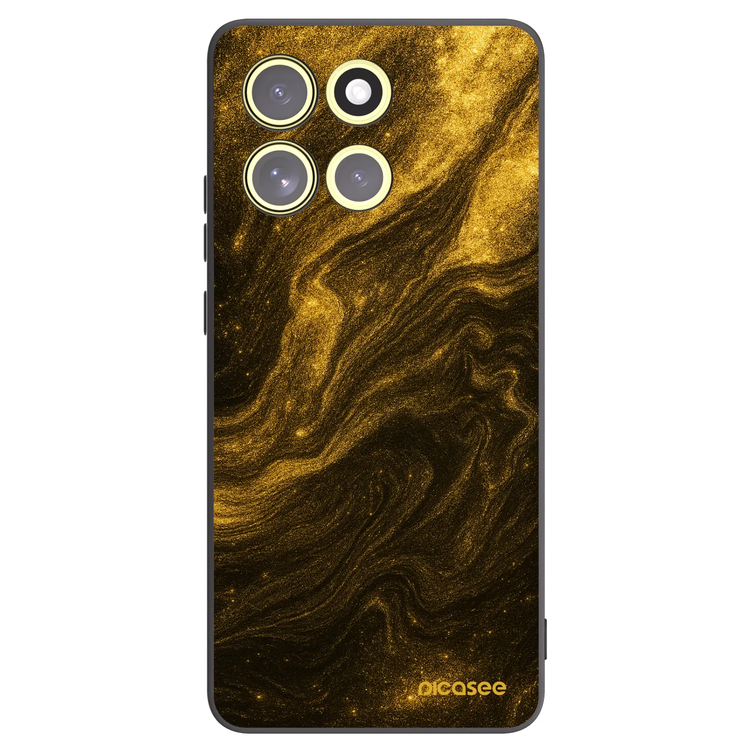 Picasee silikonski črni ovitek za Motorola Moto G86 5G - Black