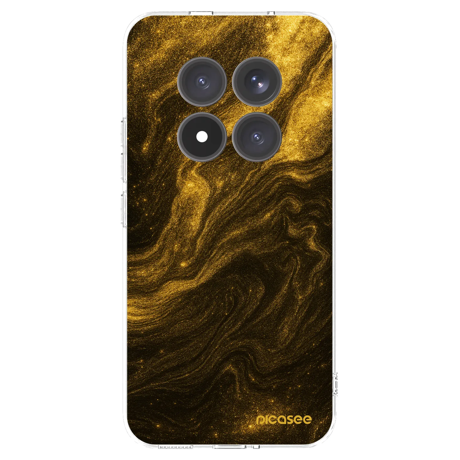 Picasee silikonski prozorni ovitek za Xiaomi Redmi Note 15 Pro+ - Black