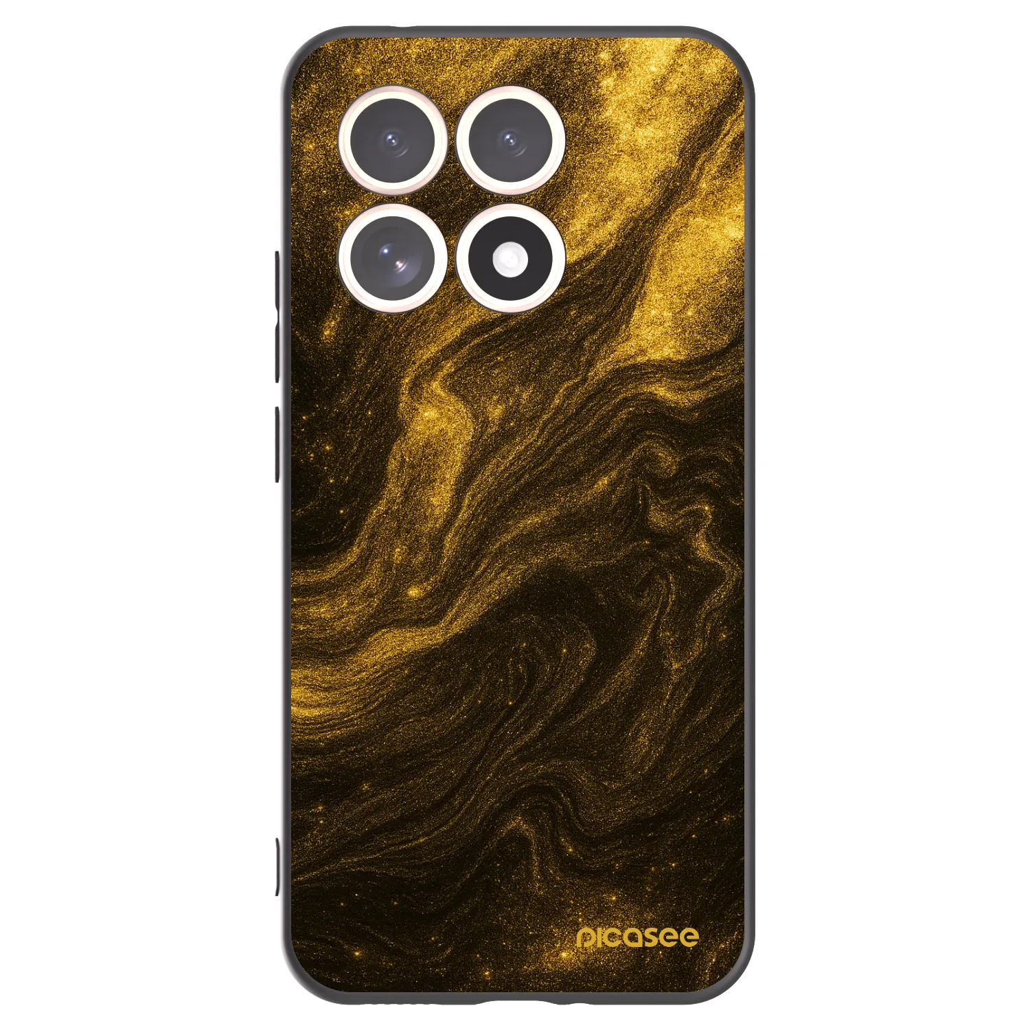 Picasee silikonski črni ovitek za Xiaomi 15T - Black