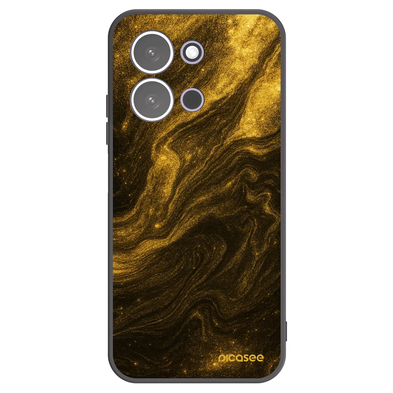 Picasee silikonski črni ovitek za Xiaomi Redmi 15C 5G - Black