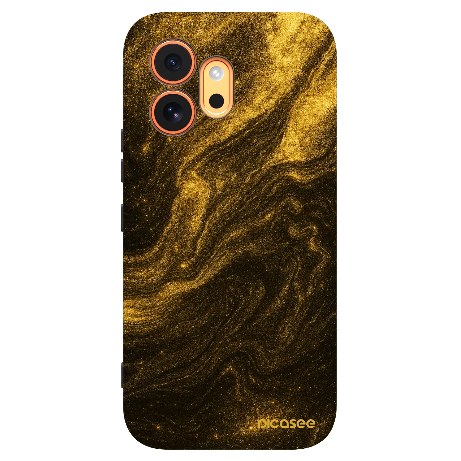 Picasee silikonski črni ovitek za Honor 600 - Black