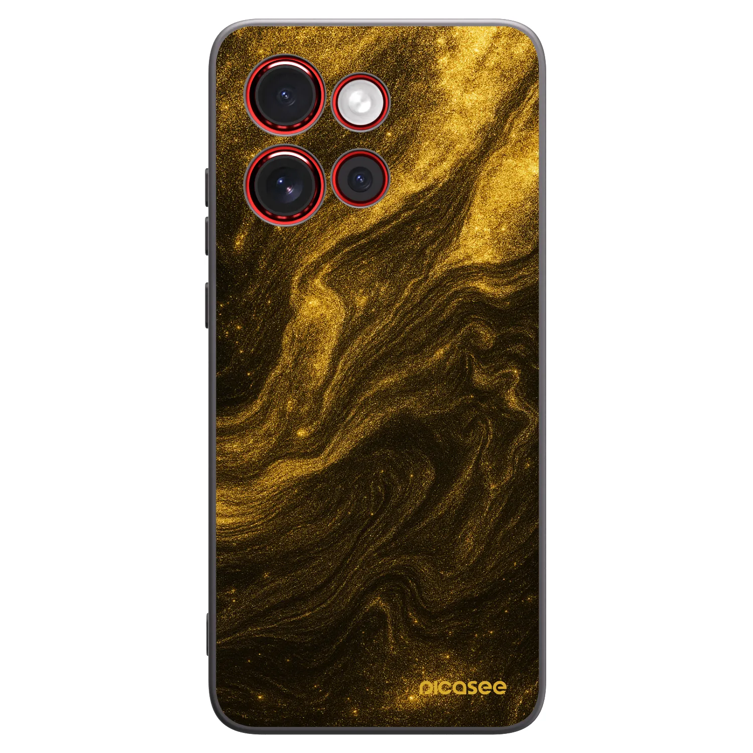 Picasee silikonski črni ovitek za Motorola Edge 60 Neo 5G - Black