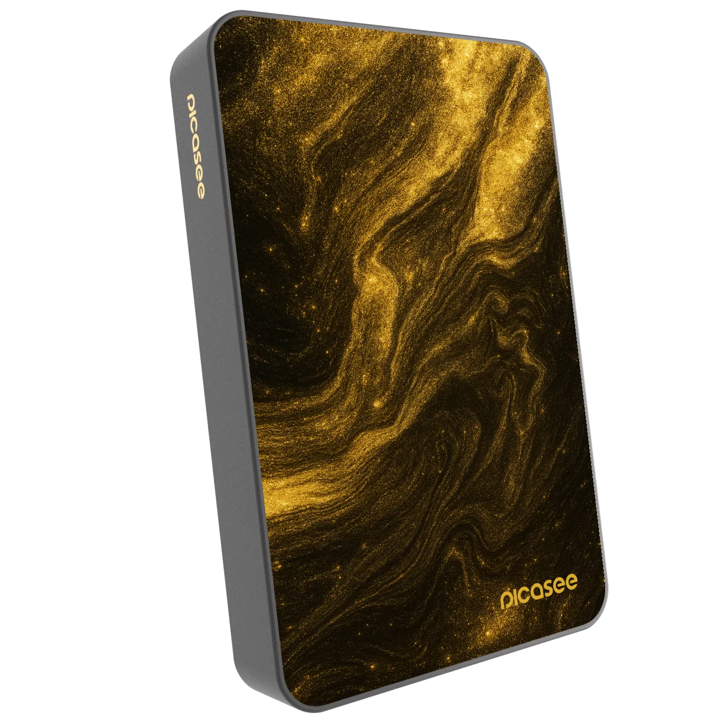 Picasee Prenosna baterija z MagSafe 10 000 mAh Siva - Black