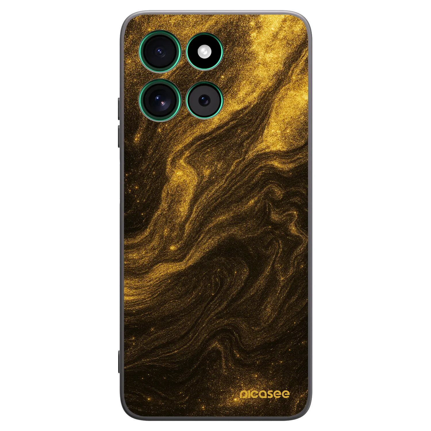 Picasee silikonski črni ovitek za Motorola Moto G57 Power - Black