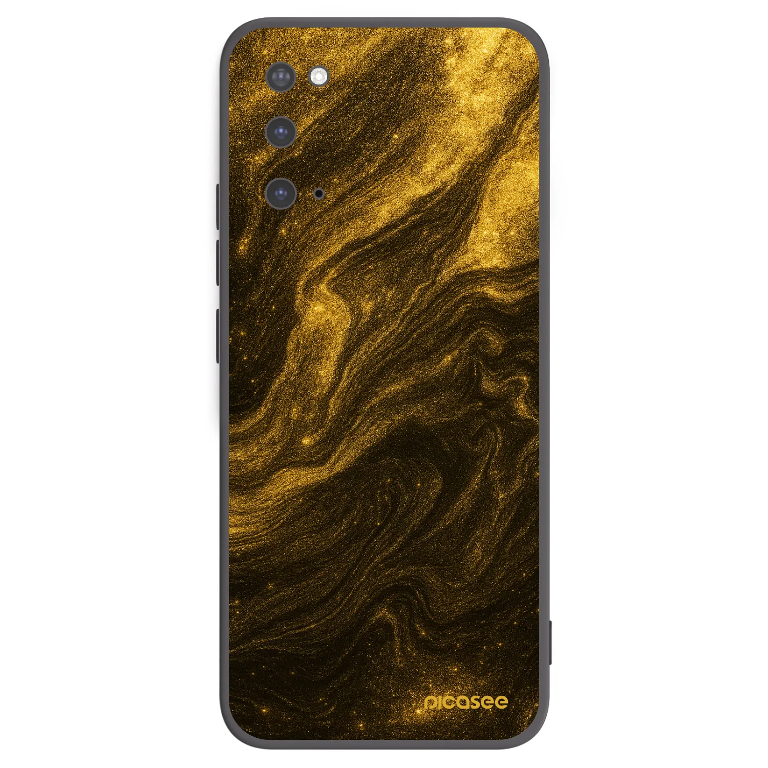 Picasee silikonski črni ovitek za Samsung Galaxy S20 G980F - Black