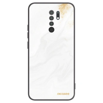 Picasee silikonski črni ovitek za Xiaomi Redmi 9 - White