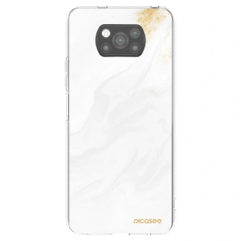 Picasee silikonski črni ovitek za Xiaomi Poco X3 - White