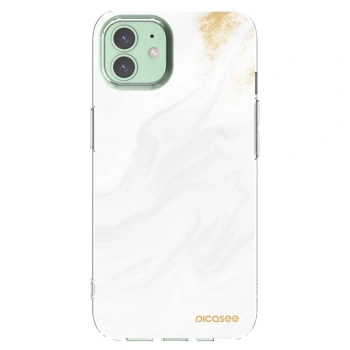 Picasee silikonski prozorni ovitek za Apple iPhone 12 Pro - White