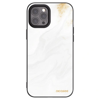 Picasee silikonski črni ovitek za Apple iPhone 12 Pro Max - White