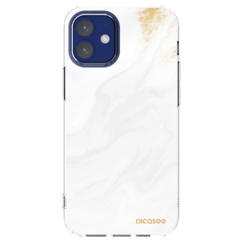 Picasee silikonski prozorni ovitek za Apple iPhone 12 mini - White