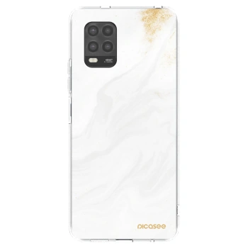 Picasee silikonski prozorni ovitek za Xiaomi Mi 10 Lite - White