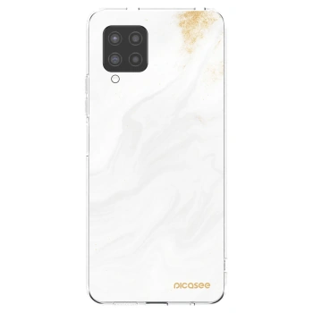 Picasee silikonski prozorni ovitek za Samsung Galaxy A42 A426B - White