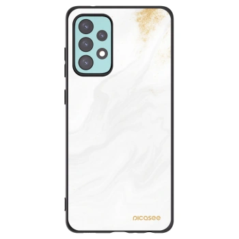 Picasee silikonski črni ovitek za Samsung Galaxy A72 A725F - White