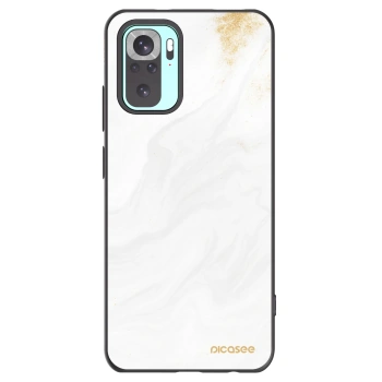 Picasee silikonski črni ovitek za Xiaomi Redmi Note 10 Pro - White