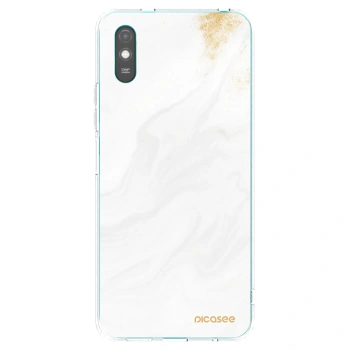 Picasee silikonski prozorni ovitek za Xiaomi Redmi 9AT - White