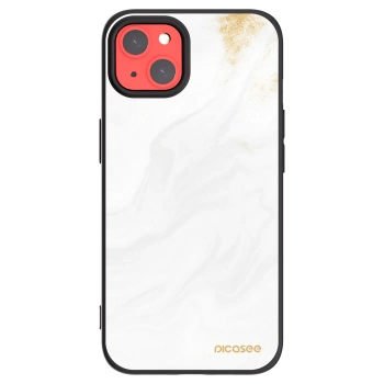 Picasee silikonski črni ovitek za Apple iPhone 13 - White