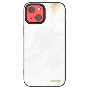 Picasee silikonski črni ovitek za Apple iPhone 13 mini - White