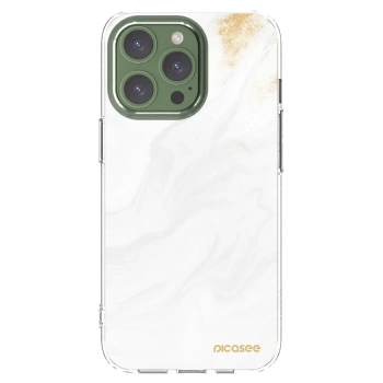 Picasee silikonski prozorni ovitek za Apple iPhone 13 Pro - White