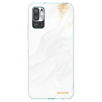 Picasee silikonski prozorni ovitek za Xiaomi Redmi Note 10 5G - White