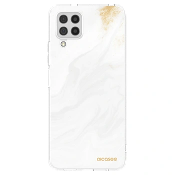 Picasee silikonski prozorni ovitek za Samsung Galaxy A22 A225F 4G - White