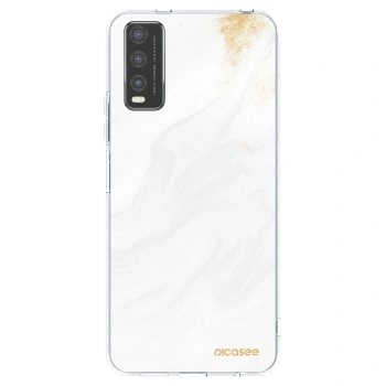 Picasee silikonski prozorni ovitek za Vivo Y20s - White
