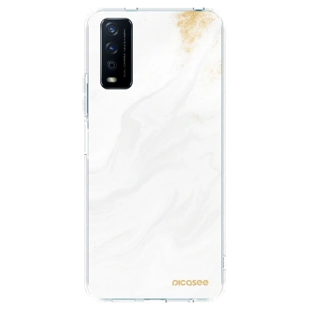 Picasee silikonski prozorni ovitek za Vivo Y11s - White