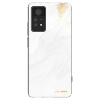 Picasee silikonski prozorni ovitek za Xiaomi Redmi Note 11 Pro 5G - White