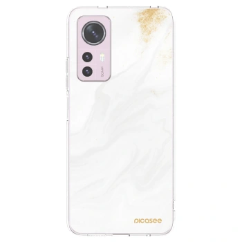 Picasee silikonski prozorni ovitek za Xiaomi 12 - White