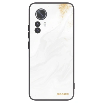 Picasee silikonski črni ovitek za Xiaomi 12 Pro - White