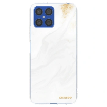 Picasee silikonski prozorni ovitek za Honor X8 4G - White