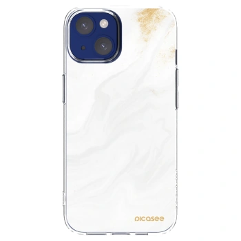 Picasee silikonski prozorni ovitek za Apple iPhone 14 - White