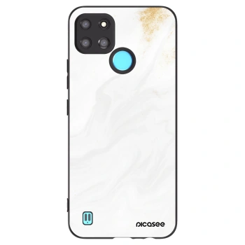Picasee silikonski črni ovitek za Realme C21Y - White