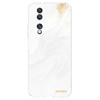 Picasee silikonski prozorni ovitek za Honor 70 - White