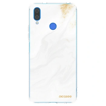 Picasee silikonski prozorni ovitek za Huawei Nova 3 - White