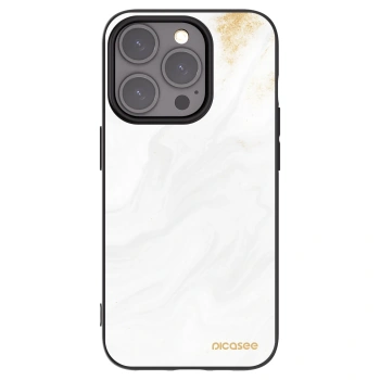 Picasee silikonski črni ovitek za Apple iPhone 15 Pro - White