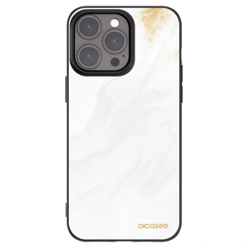 Picasee silikonski črni ovitek za Apple iPhone 15 Pro Max - White