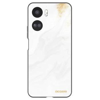 Picasee silikonski črni ovitek za Honor 90 Lite 5G - White